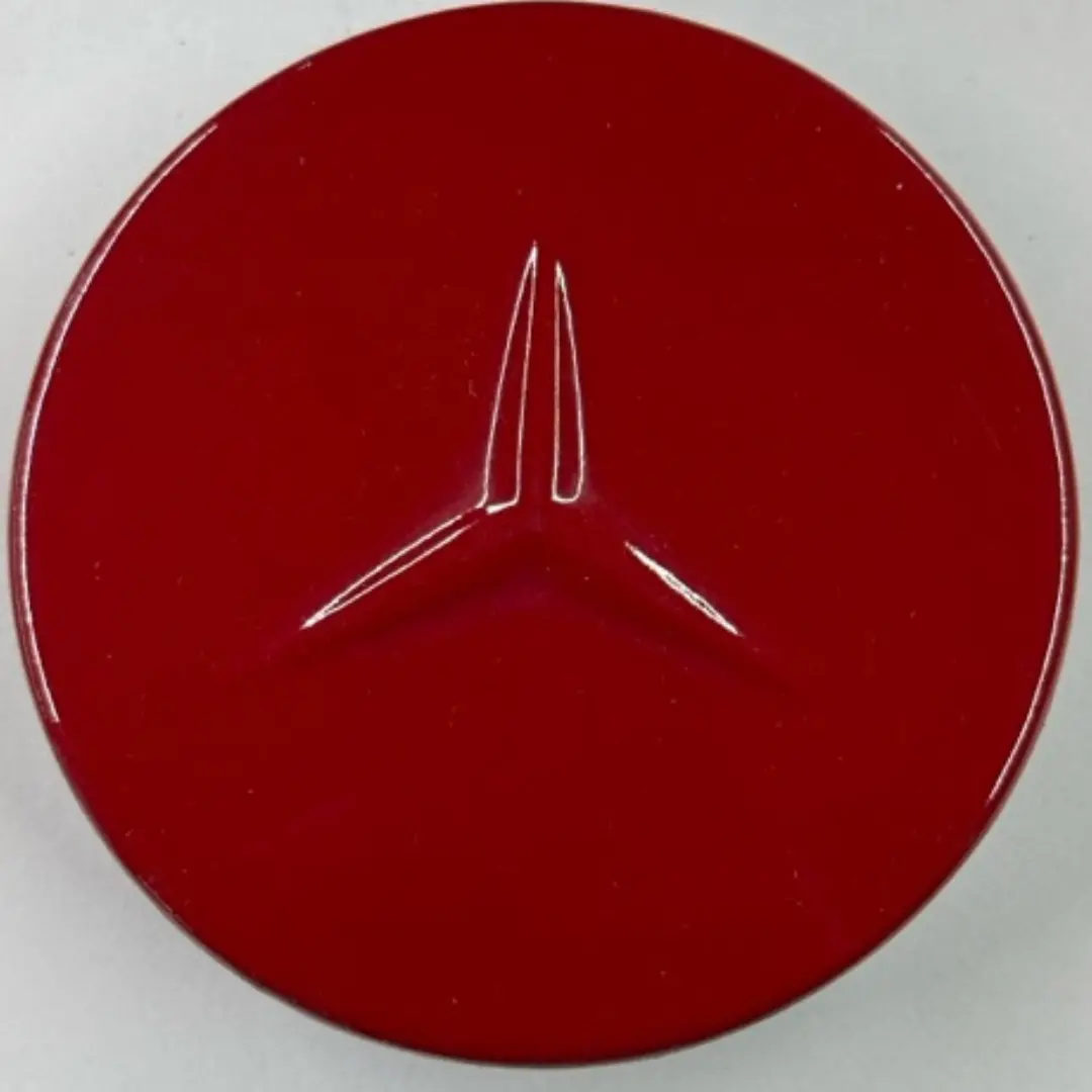 Mercedes-Benz Red Wheel Hub Center Cap A1714000025 87A7d3f6 1