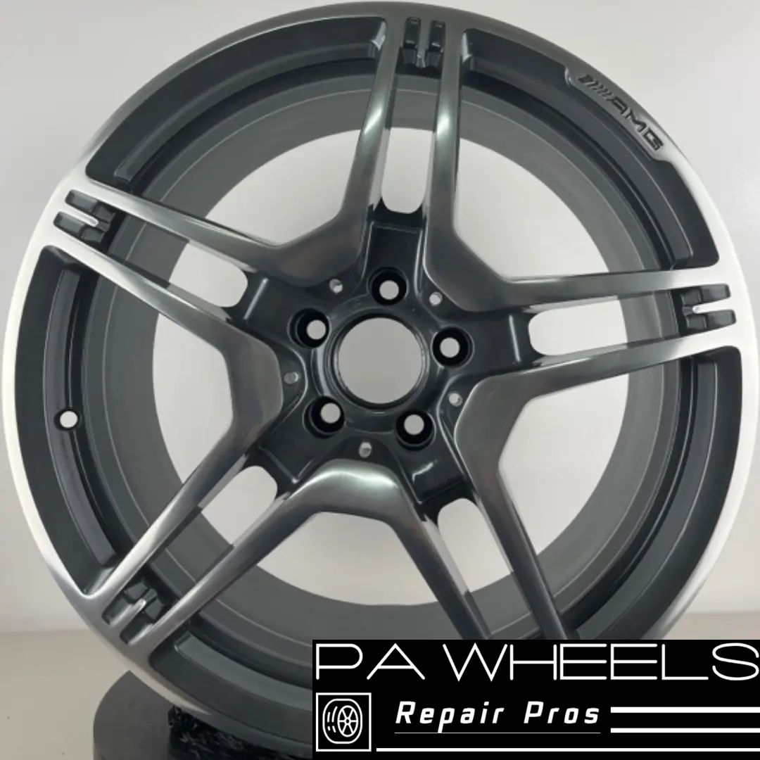 Mercedes E63 2010-2016 19" Factory Original Rear Wheel Rim 85137 A2124012802 1