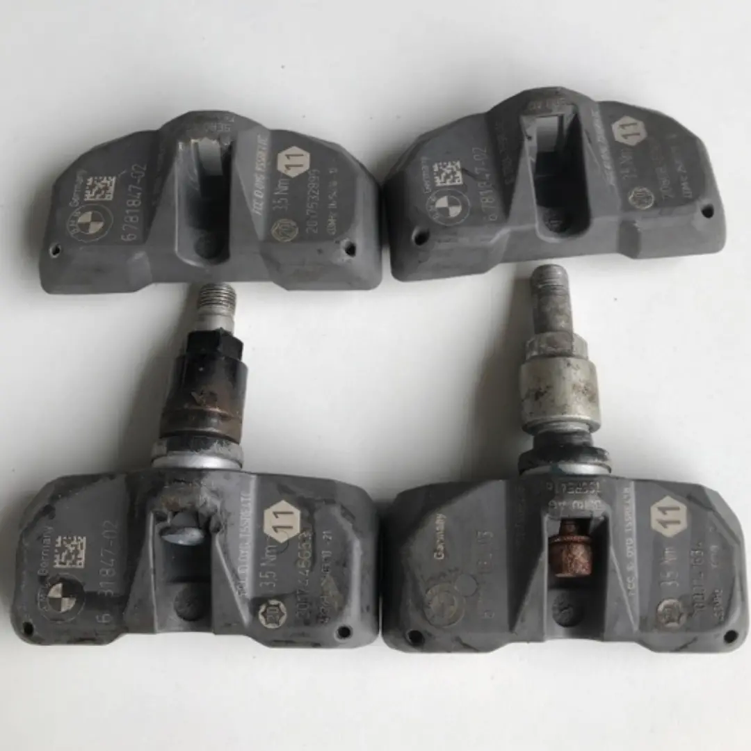 Set Of 4 Bmw Tire Pressure Monitoring System Tpms 6781847-02 9404Ff6a 1