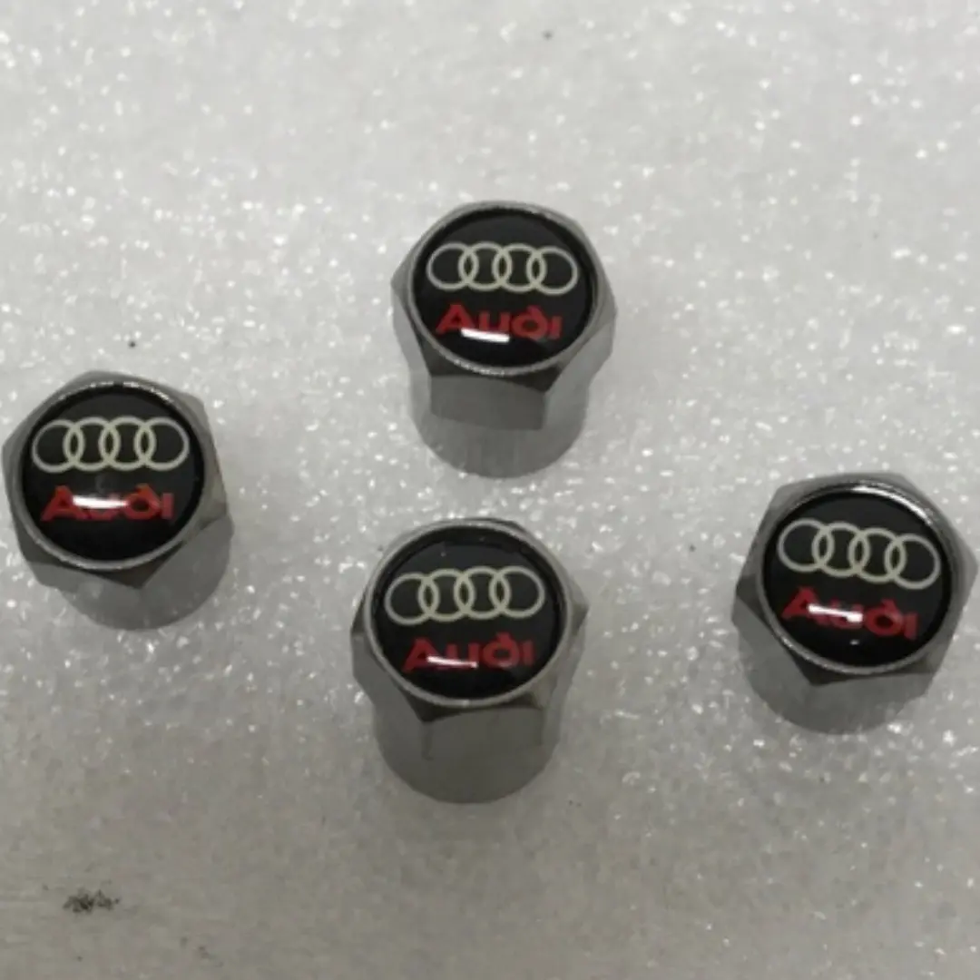 Set Of 4 Audi Tire Valves For Car B3d413e7 1