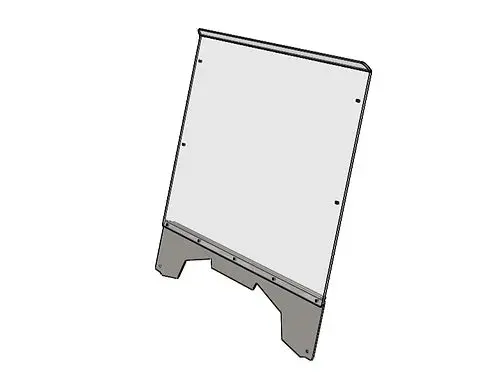 Pare-Brise / Windshield, Pioneer 700, 700-4 1