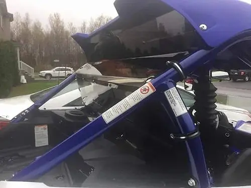 Pare-Brise Arrière / Rear Windshield, Yxz1000r 2016 - 2018 1