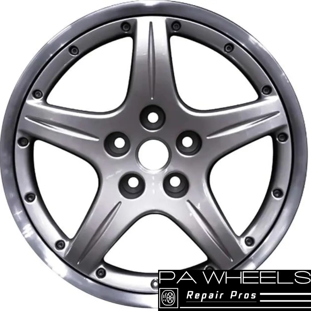 Jaguar Xk8 Xj8 2002 2003 18" Factory Original Rear Wheel Rim 59724 Mxd6154bb 1