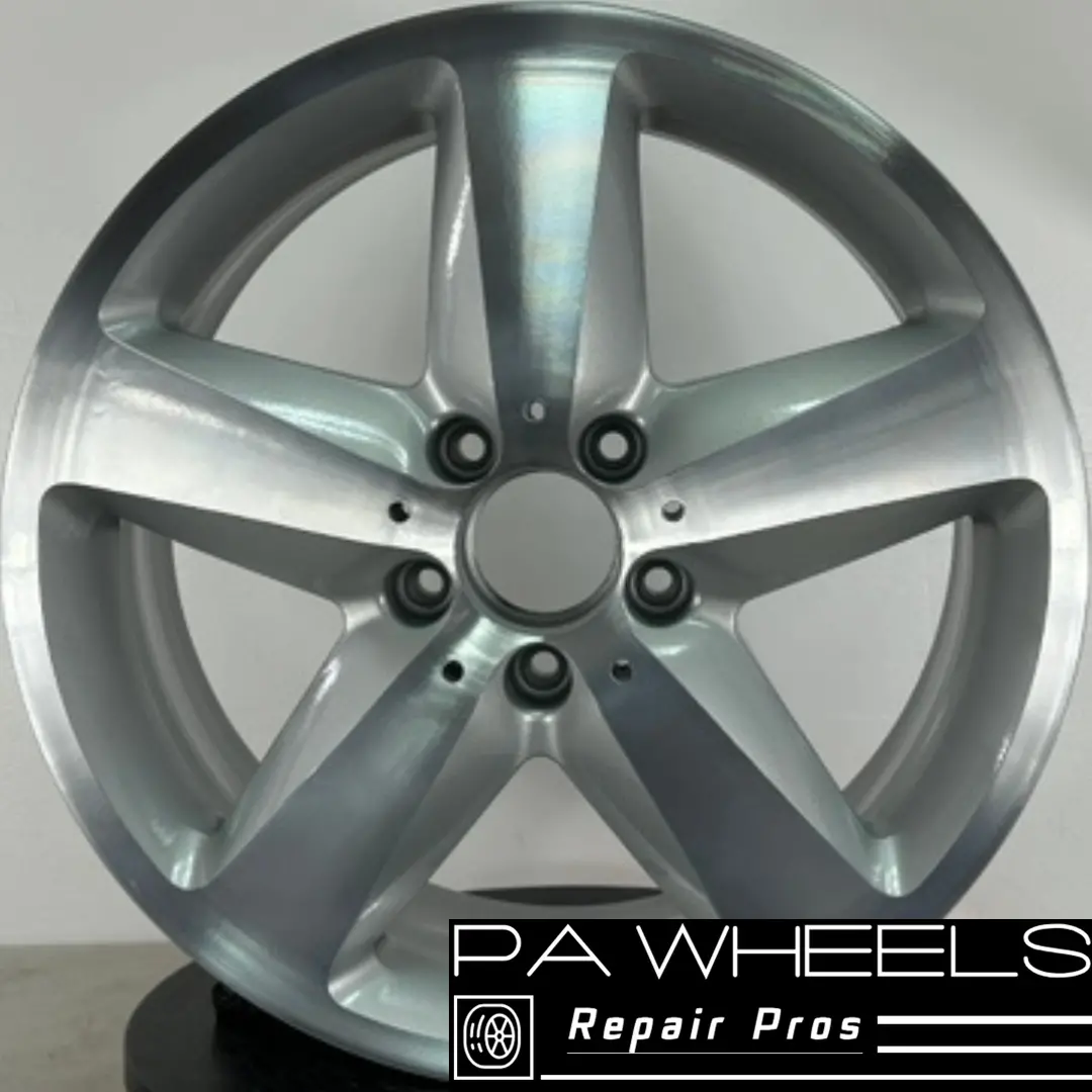 Mercedes Slk350 2005 17" Factory Original Front Wheel Rim 65357 A1714010502 1