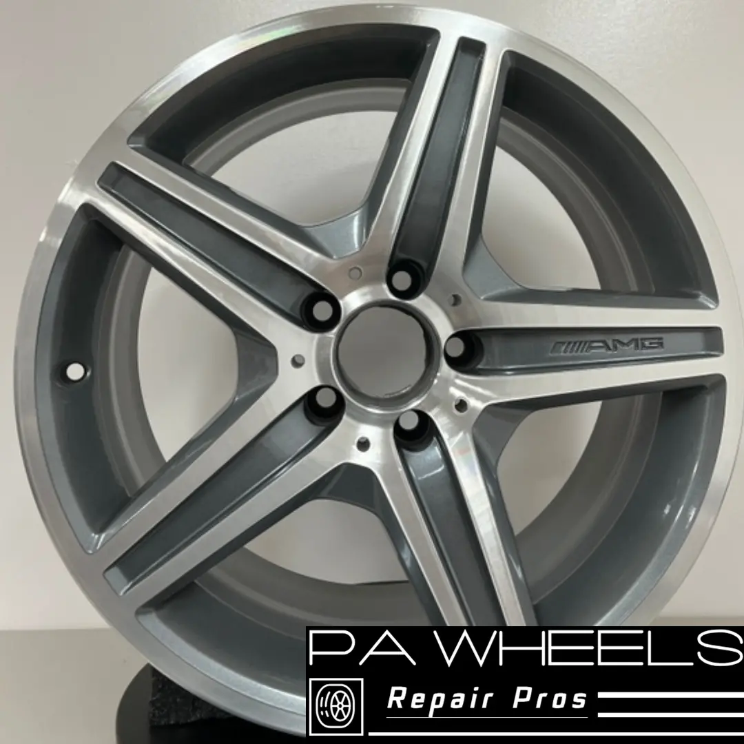 Mercedes E63 2007-2009 18" Factory Oem Front Wheel Rim 65434 A2114016402 1