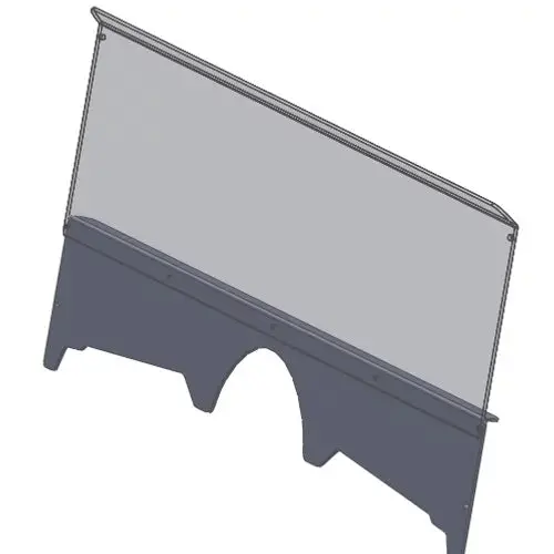 Demi Pare-Brise / Half Windshield, Rhino 1