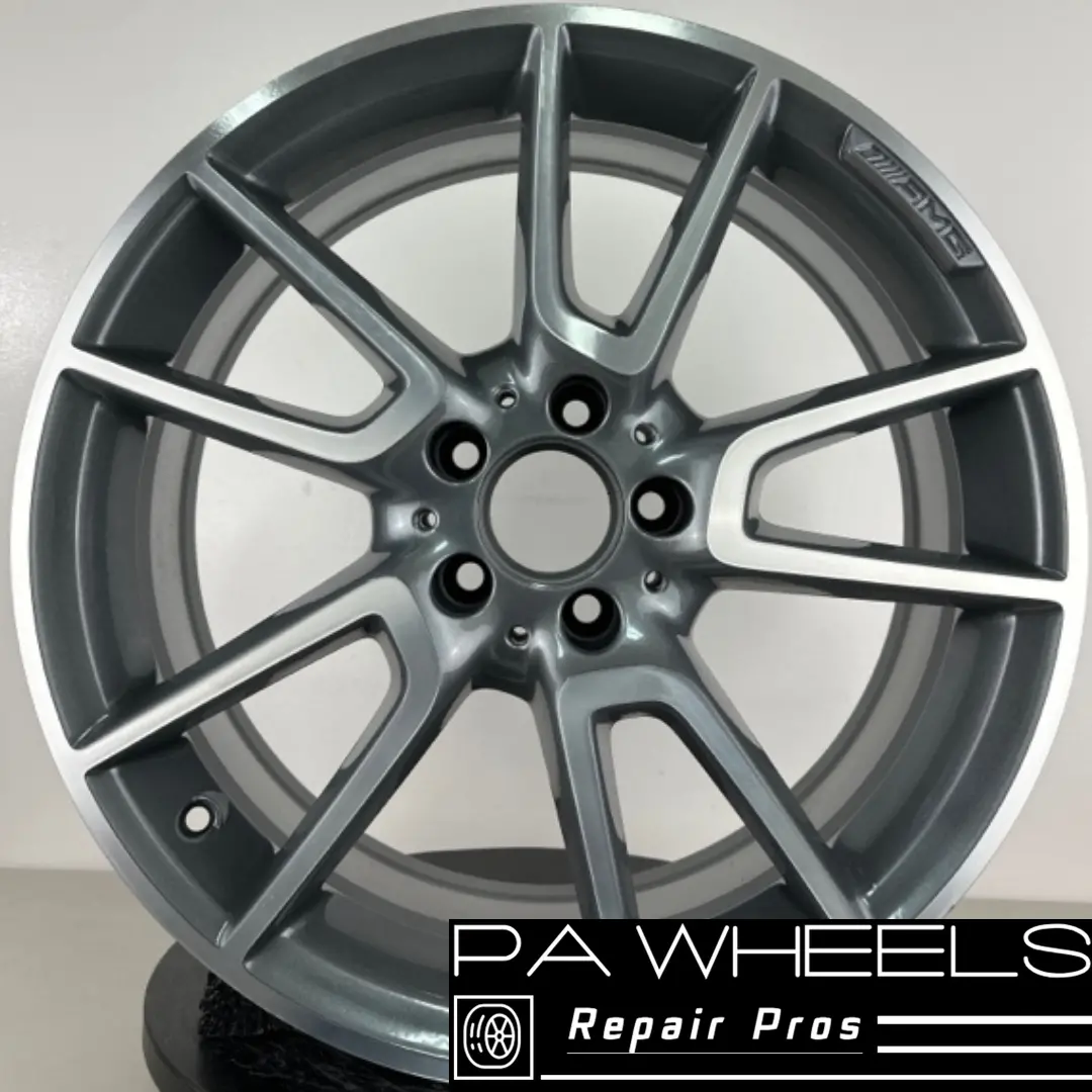 Mercedes C-Class 2016-2019 19" Factory Oem Front Amg Wheel Rim 85448 A2054014900 1