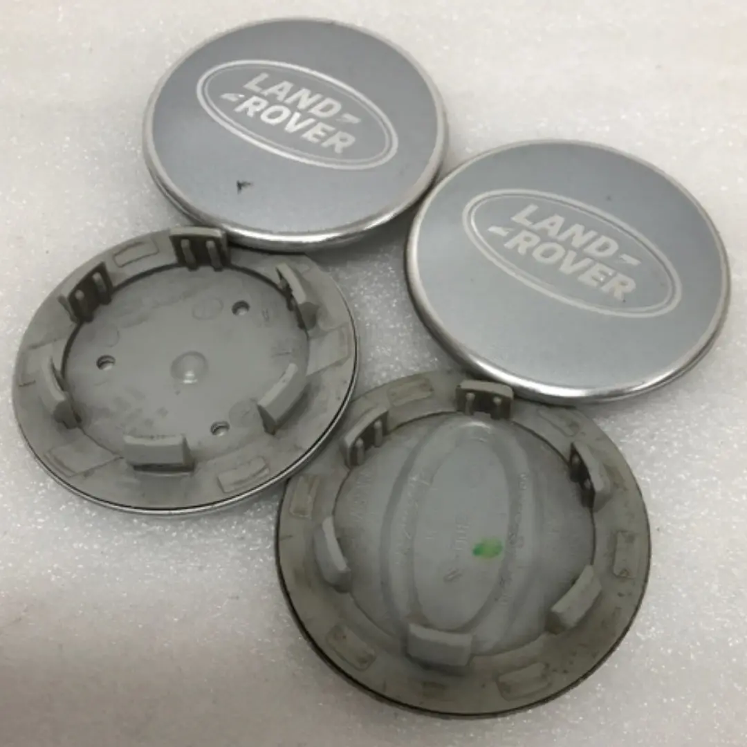 Set Of 4 Center Caps Land Rover Ck52-1A096-Ab 63Mm 7680C2ff 1
