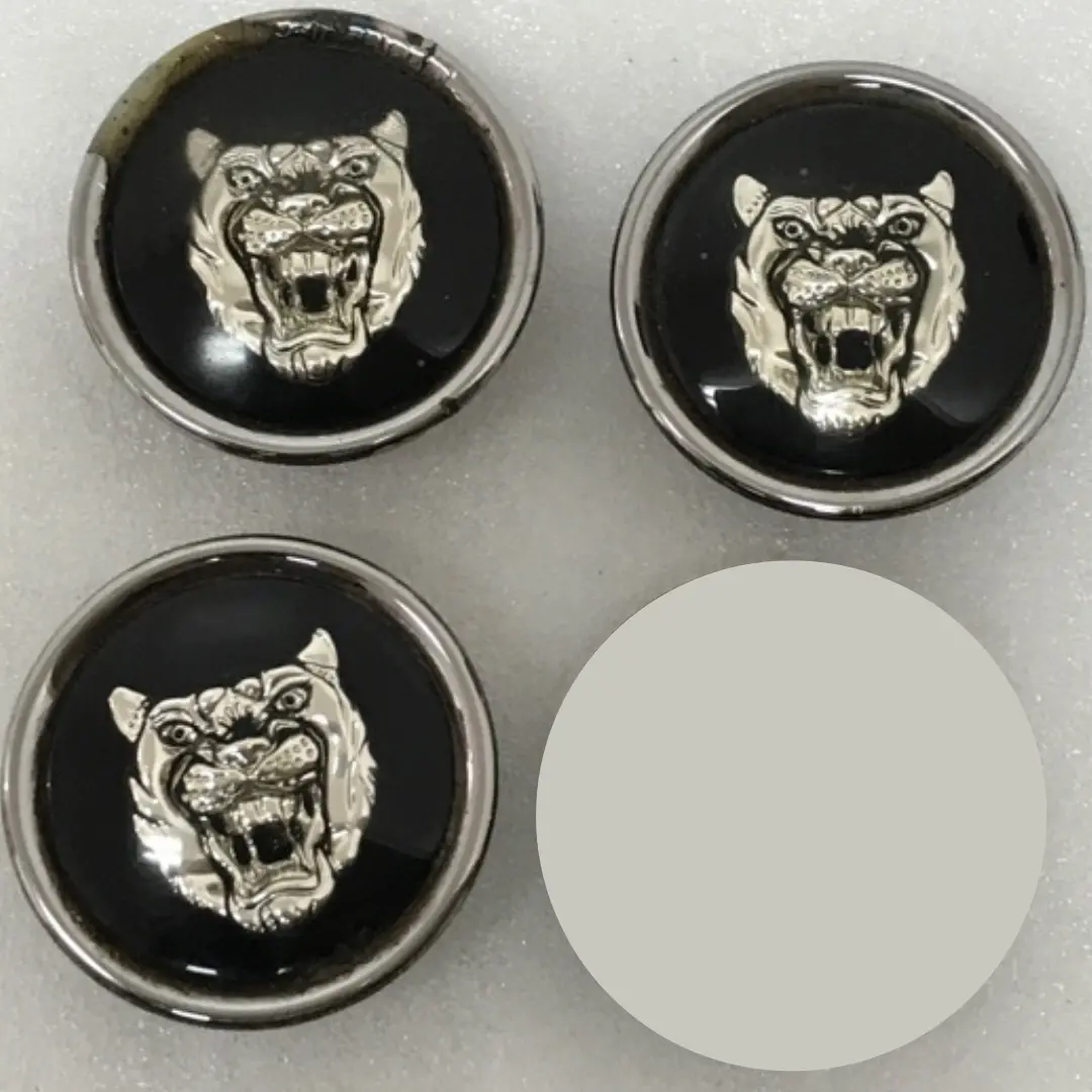 Set Of 3 Jaguar Black Wheel Emblem Center Hub Cap Mxd6249ca A13840f2 1
