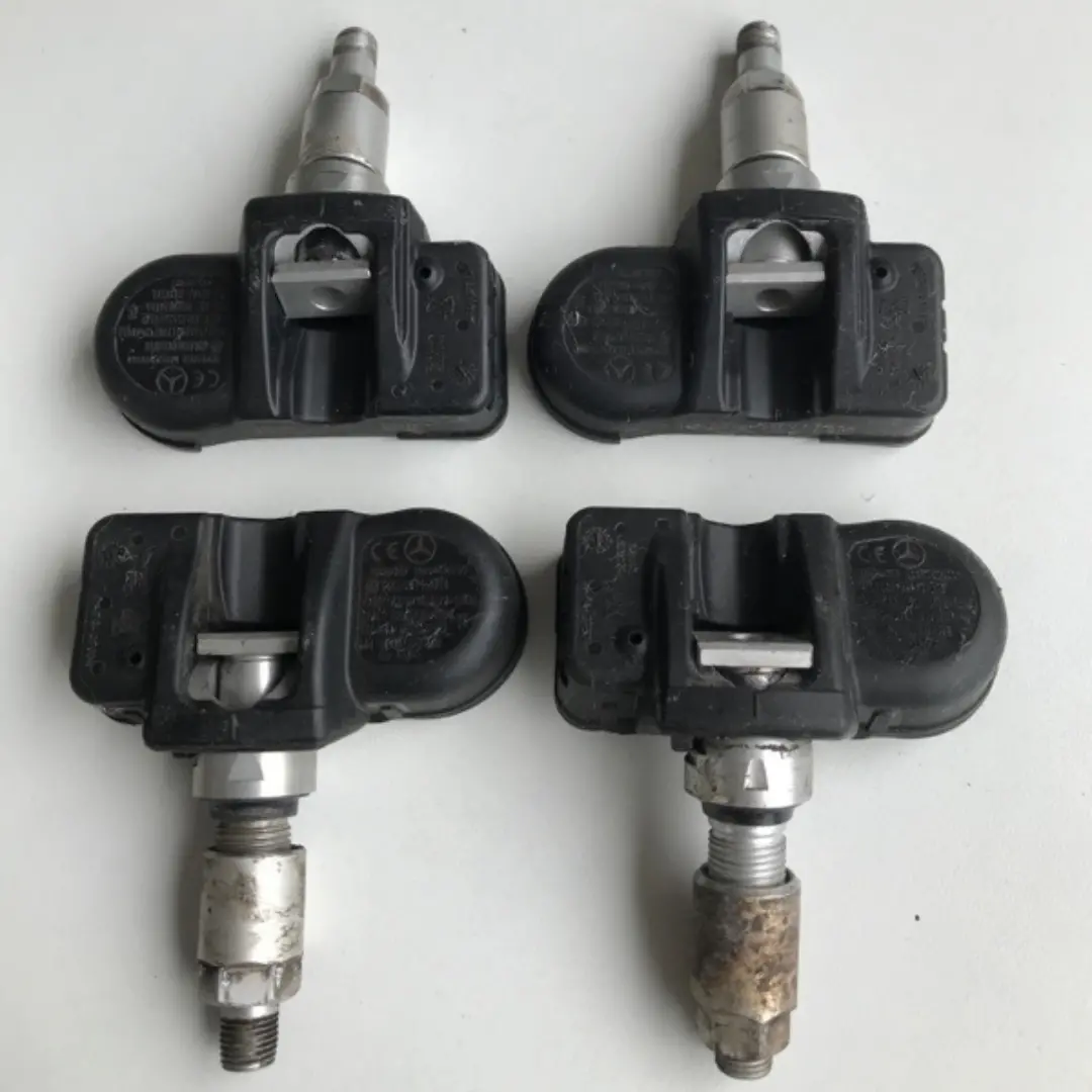 Set Of 4 Mercedes-Benz Tire Pressure System Tpms Oem D8a489ff 1