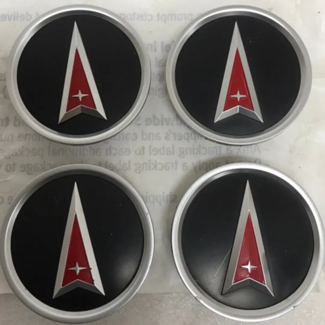 Set Of 4 Pontiac Gto Center Cap Genuine Gm 92155956 60 Mm B867308a 1