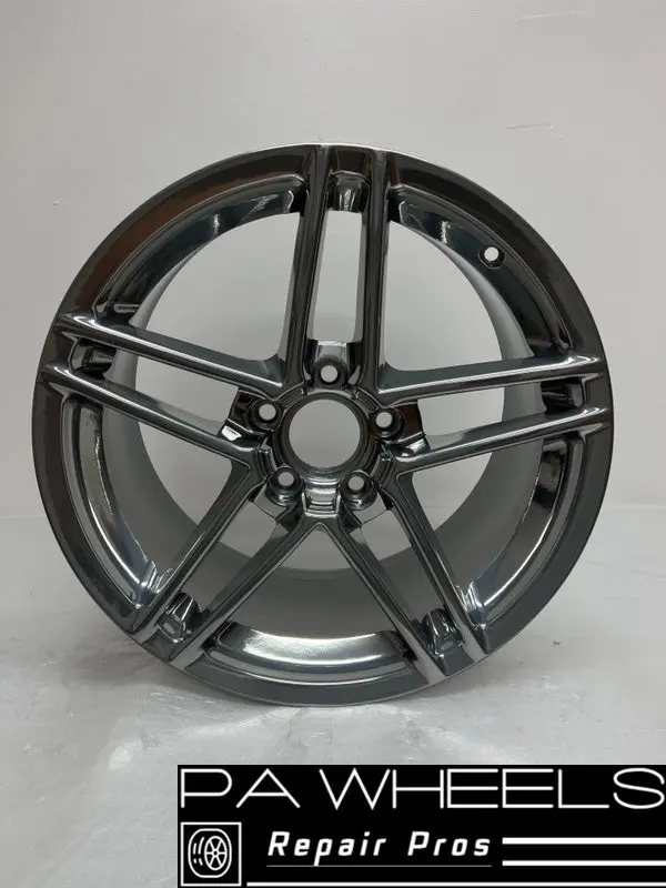 Chevrolet Corvette 2006 - 2008 18 Inch Alloy Front Rim Wheel Factory Oem 1