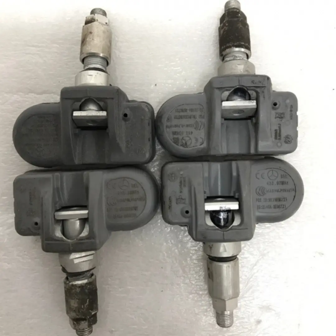 Set Of 4 Mercedes Schrader Tpms Sensor A0009054100 433Mhz 5Fb500fd 1