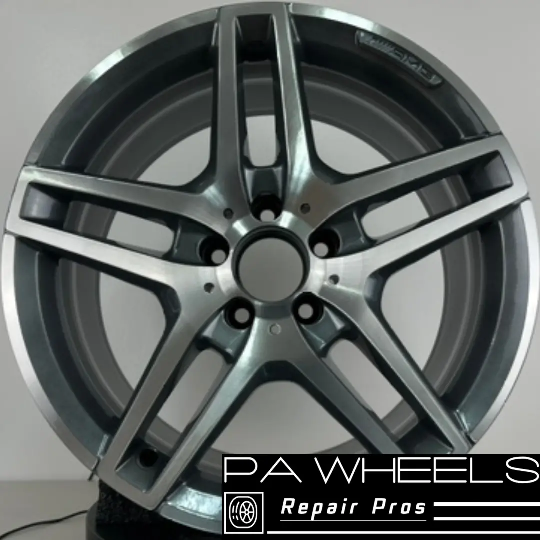 Mercedes E-Class 2016 18" Factory Oem Rear Amg Wheel Rim 85461 A2124010400 1