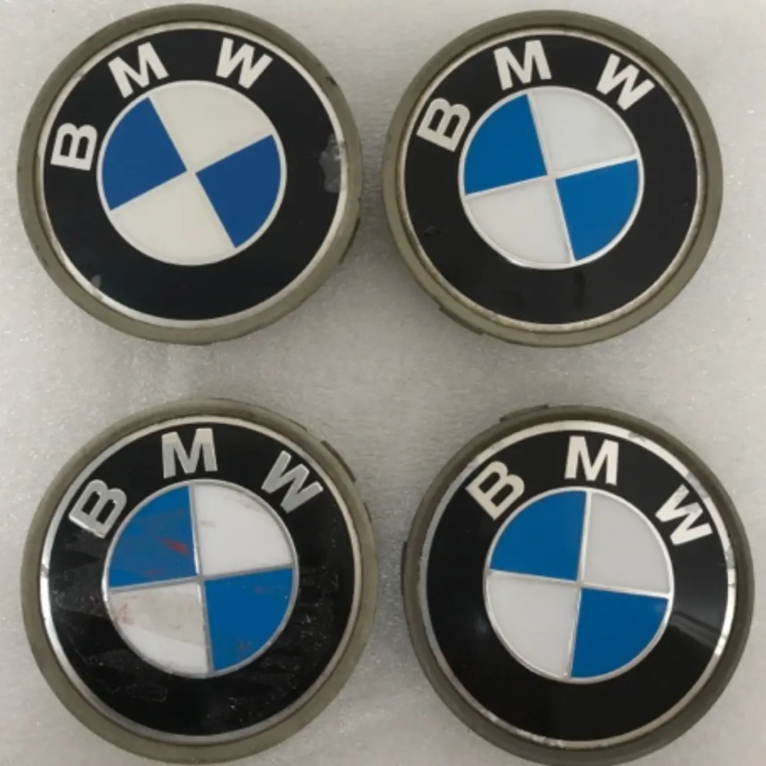 Set Of 4 Bmw Wheel Center Caps 3 & 5 & 7 Series 6768640 68Mm B438d91a 1