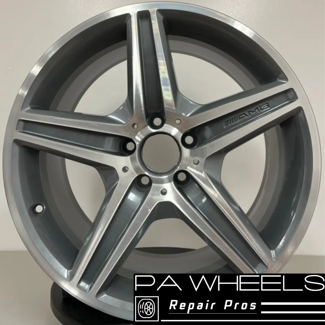 Mercedes E63 2007-2009 18" Factory Original Rear Wheel Rim 65435 A2114016502 1
