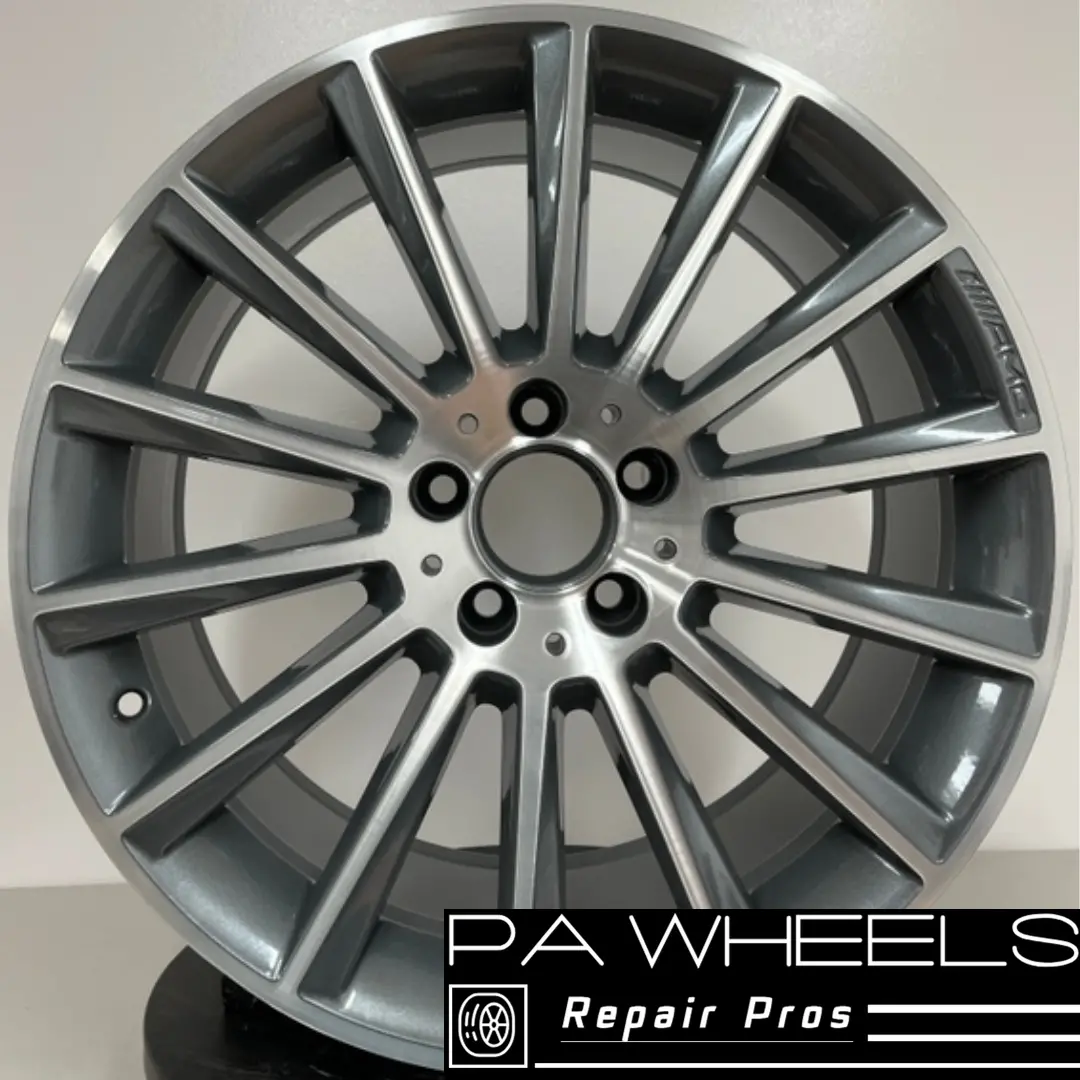 Mercedes C-Class 2015-2020 19" Factory Oem Rear Amg Wheel Rim 85519 A2054011400 1