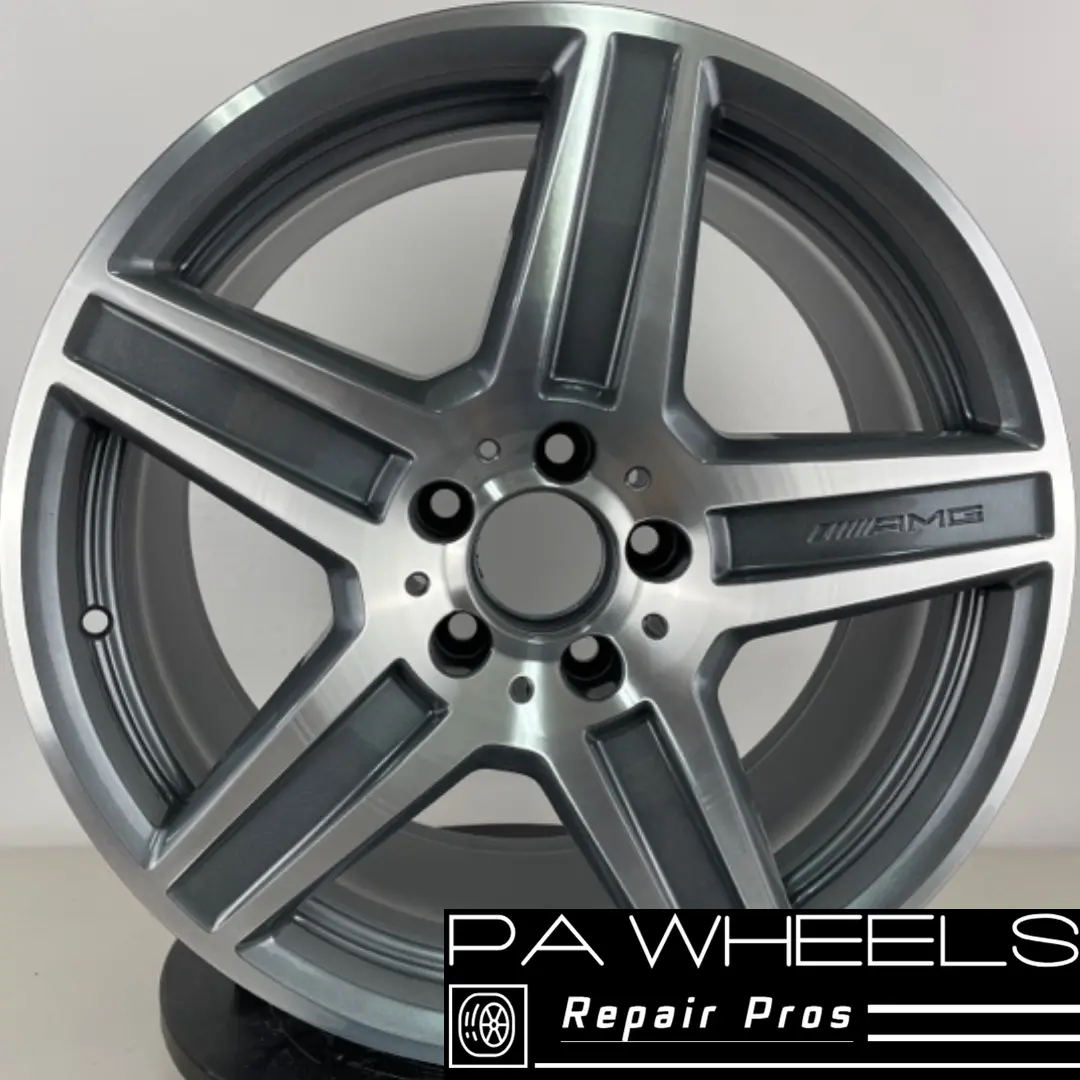 Mercedes E63 Amg 2010 2011 18" Factory Original Rear Wheel Rim 85134 A2124012602 1