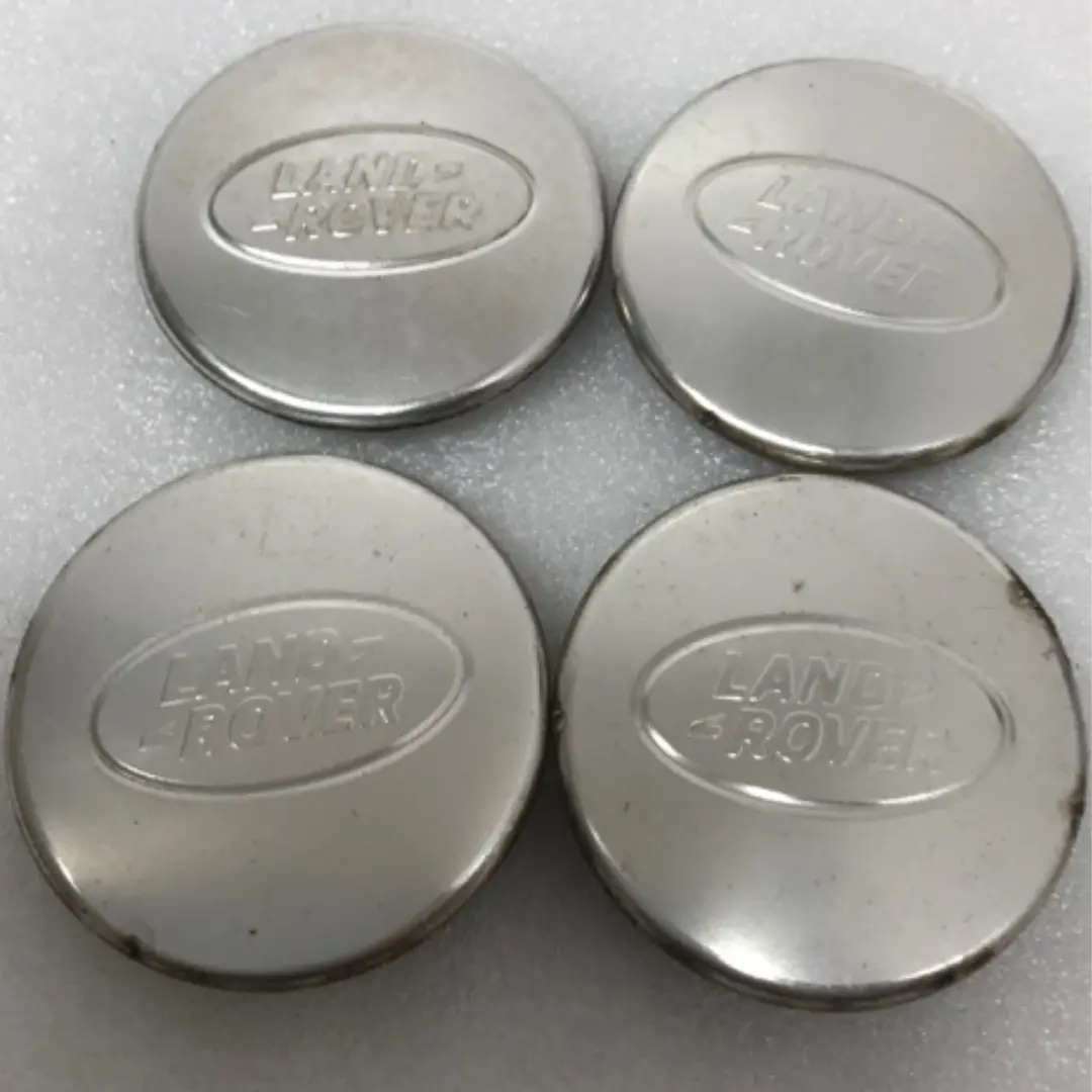 Set Of 4 Land Rover Range Rover Center Hub Cap Silver Ck52-1A096-Ab 9D4b35df 1