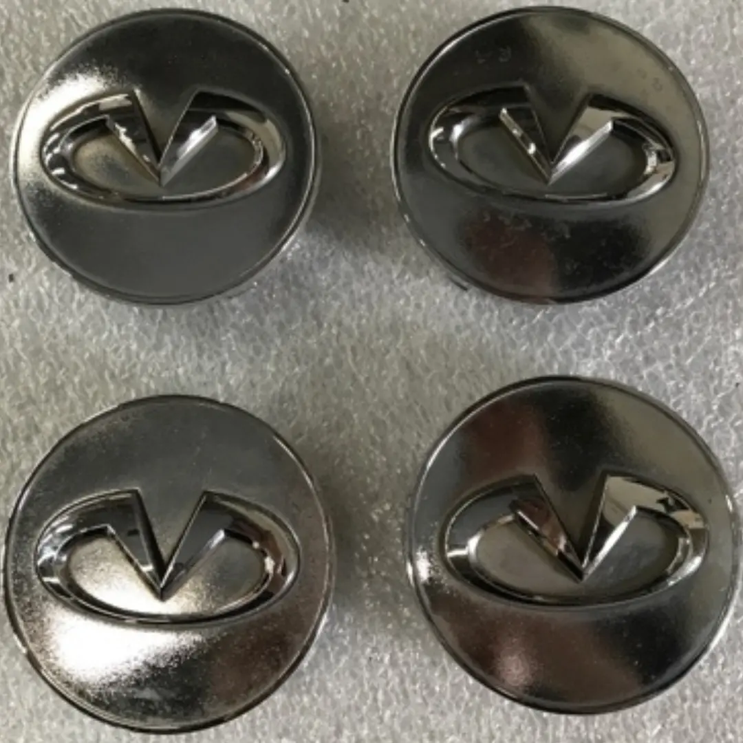 Set Of 4 Infinity Silver Center Caps 40343-1Ca4a 68Afb92a 1
