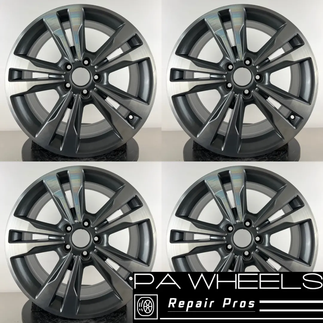 Set Of 4 Mercedes E-Class E350 2014-2016 18" Factory Oem Wheel Rims 85397 1