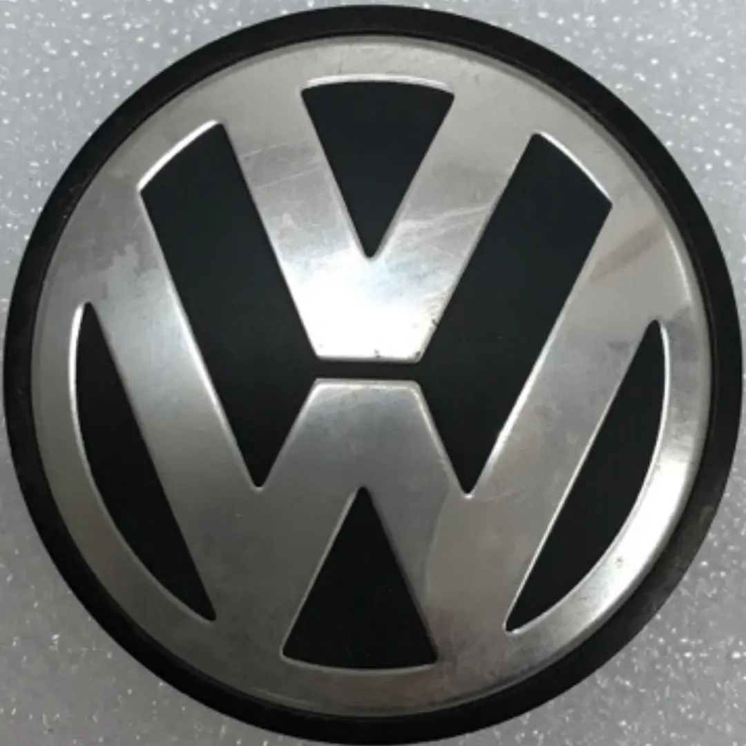 Volkswagen Oem Wheel Center Cap Chrome & Black Golf Jetta Passat 35Aba60d 1