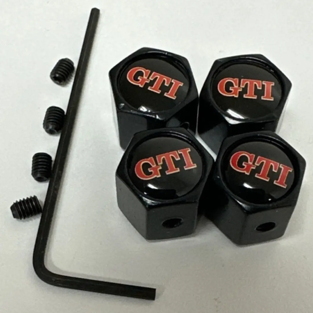 Set Of 4  Gti Valve Caps 1F3a4478 1