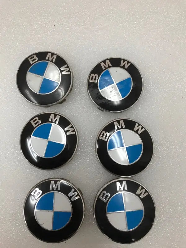 Set Of 3 Genuine Bmw Center Cap Hubcap 68Mm 22405910 5Bf93914 1