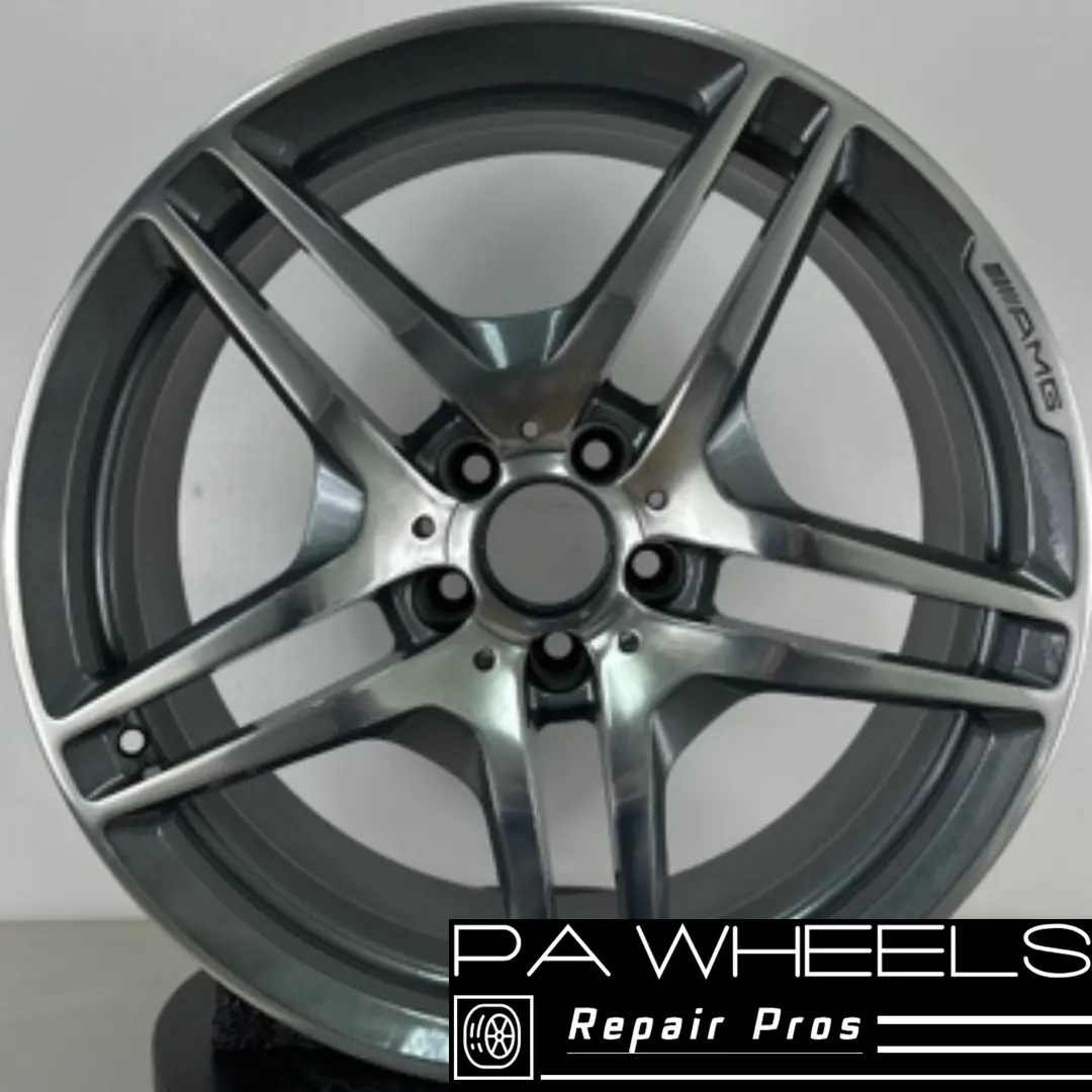 Mercedes Cls63 2009-2011 19" Factory Oem Front Amg Wheel Rim 85090 A2194013602 1