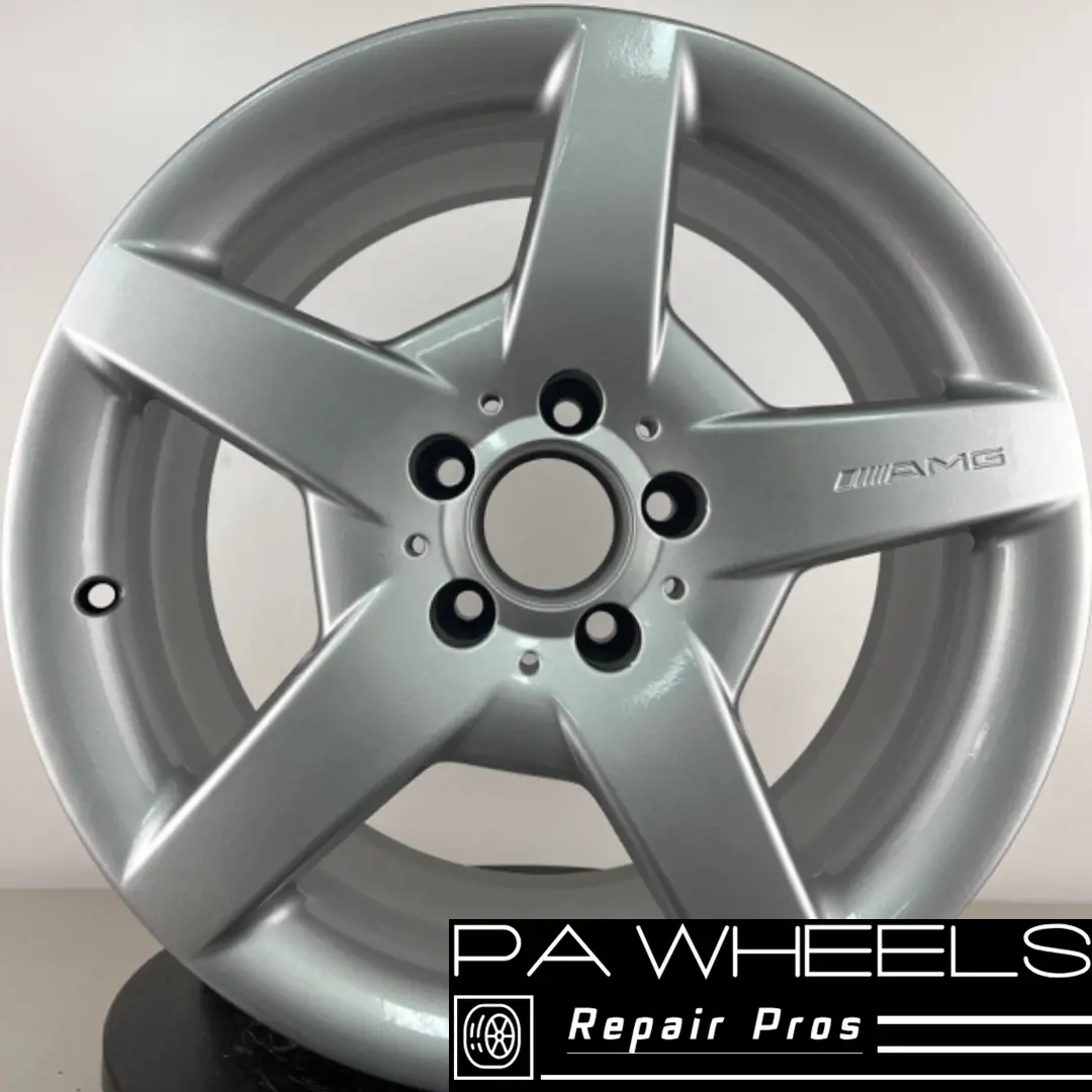 Mercedes Clk-Class Slk-Class 2005-2008 17" Factory Oem Rear Amg Wheel Rim 65356 1