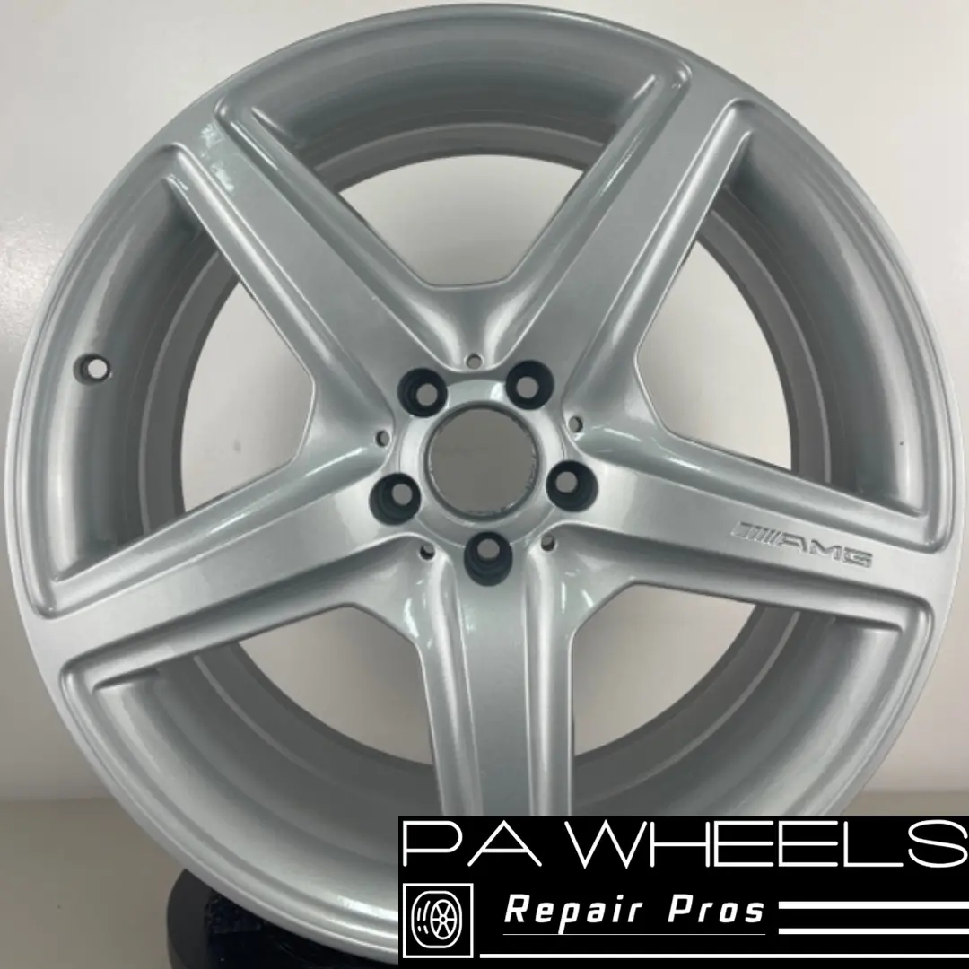 Mercedes S63 Cl63 2008-2011 20" Factory Oem Rear Amg Wheel Rim 85029 A2214013402 1