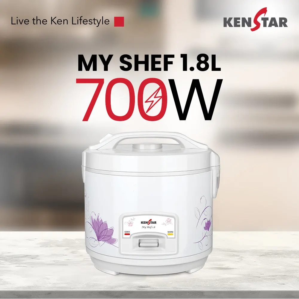 My Shef 1.8L, 700W,  Rice Cooker 1