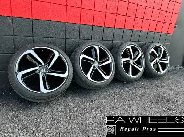 Set Of 4 Honda Accord 2018-2022 19 Inch Alloy Rim Wheel Factory Oem 64127 1