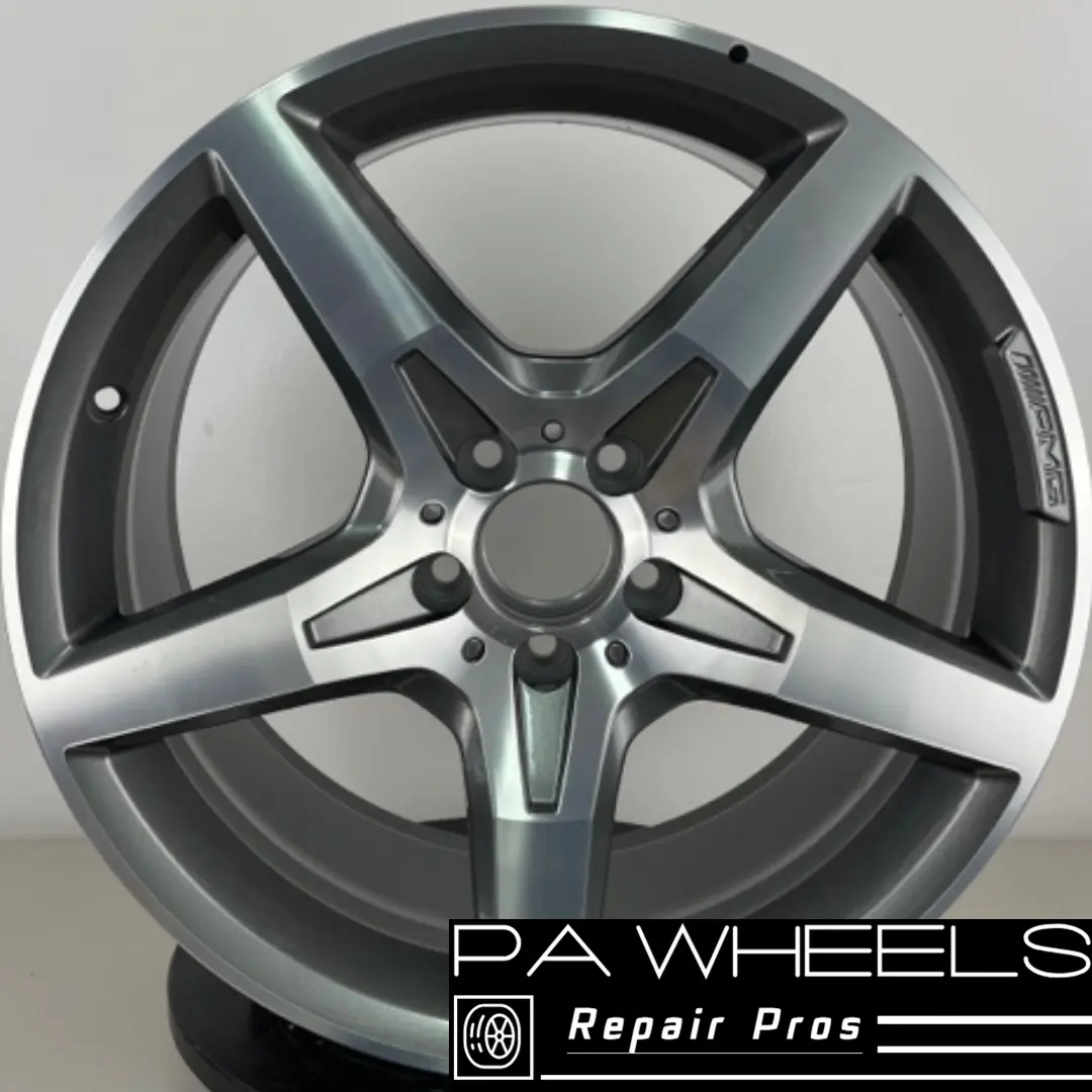 Mercedes Sl-Class 2013-2018 19" Factory Oem Rear Wheel Rim 85284 A2314011702 1