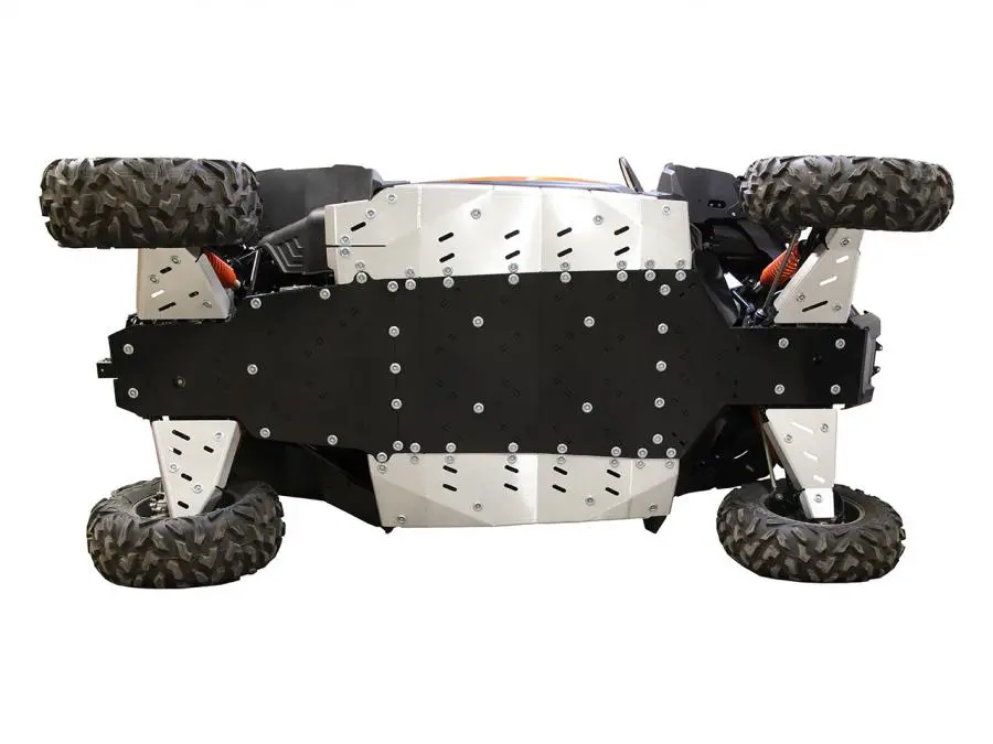 Kit Complet De Plaques De Protection (Aluminium+Plastique) Cfmoto Zforce 950 Sport (2023+) 1