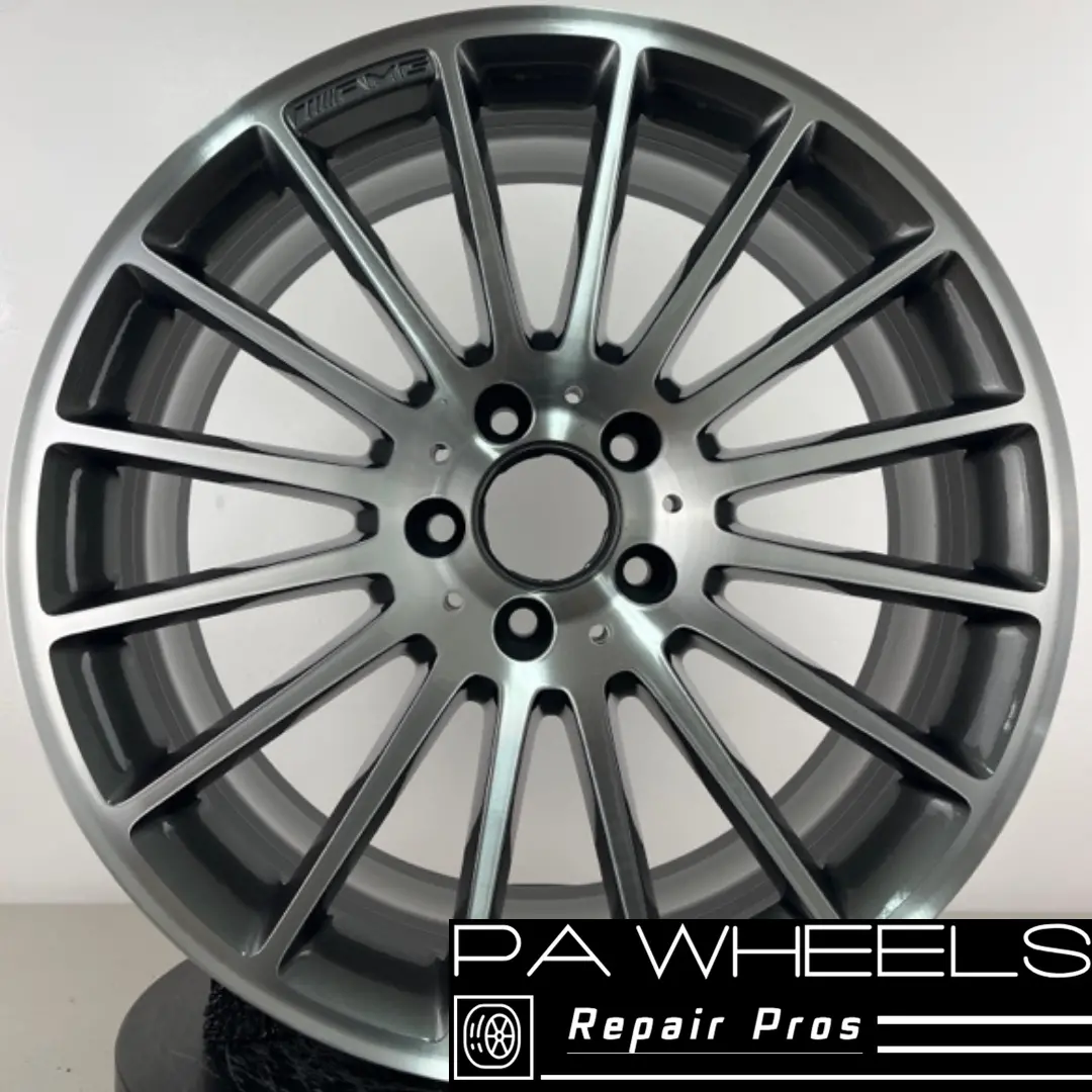 Mercedes-Benz Cl600 2011 19" Factory Oem Front Amg Wheel Rim 97174 A2214012202 1