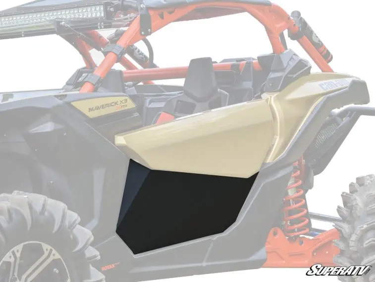 Insert De Porte Inférieure Super Vtt Can-Am Maverick X3 – Noir 1