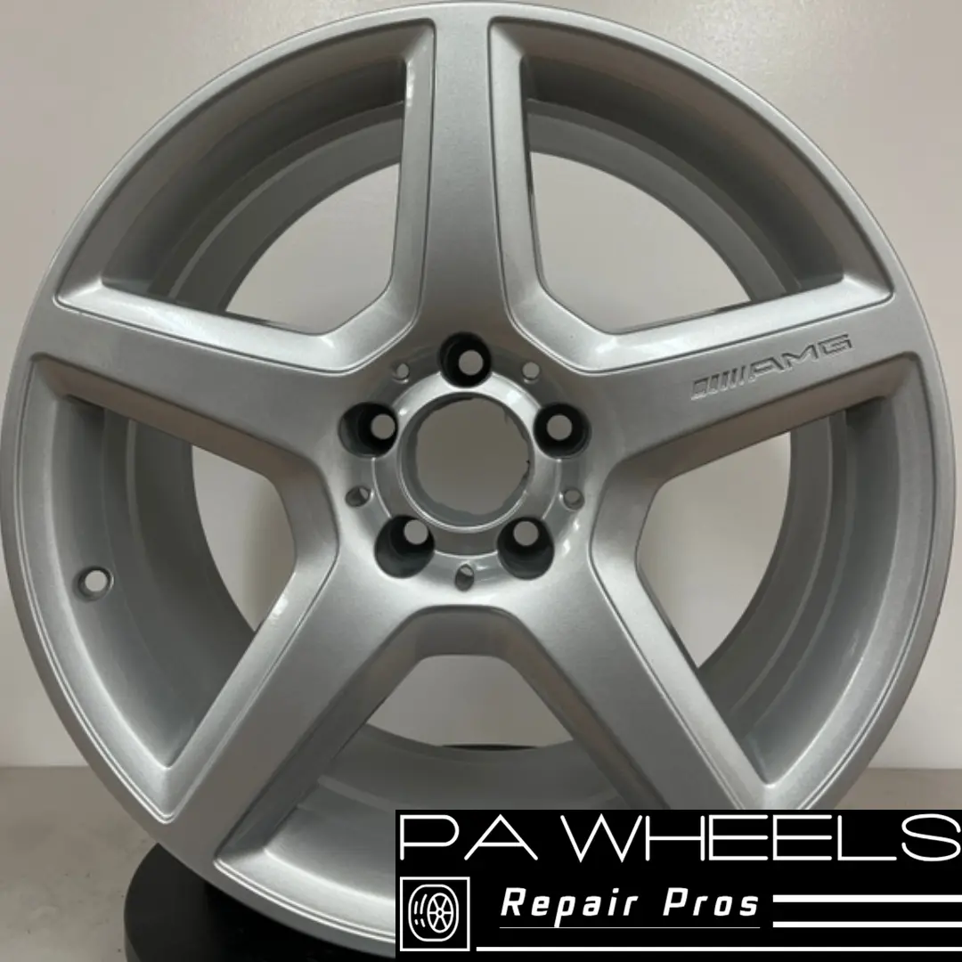 Mercedes E350 E550 2008 2009 18" Factory Oem Rear Amg Wheel Rim 85012 A2114016702 1