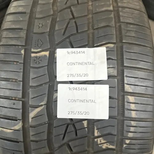 Continental Tire  275/35/20 Used  1C943414 1