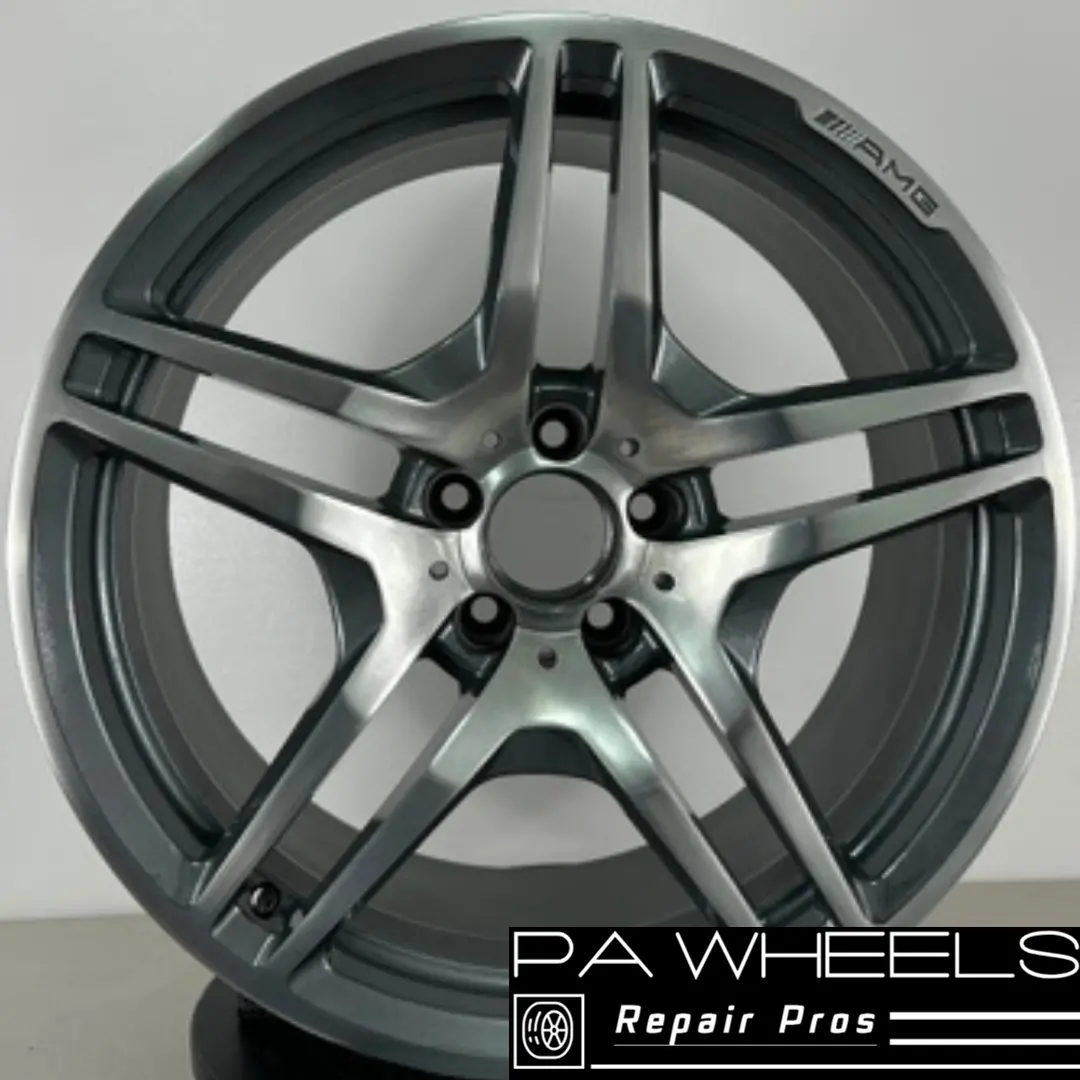 Mercedes Cls63 Amg 2009-2011 19" Factory Oem Rear Wheel Rim 85091 A2194013702 1