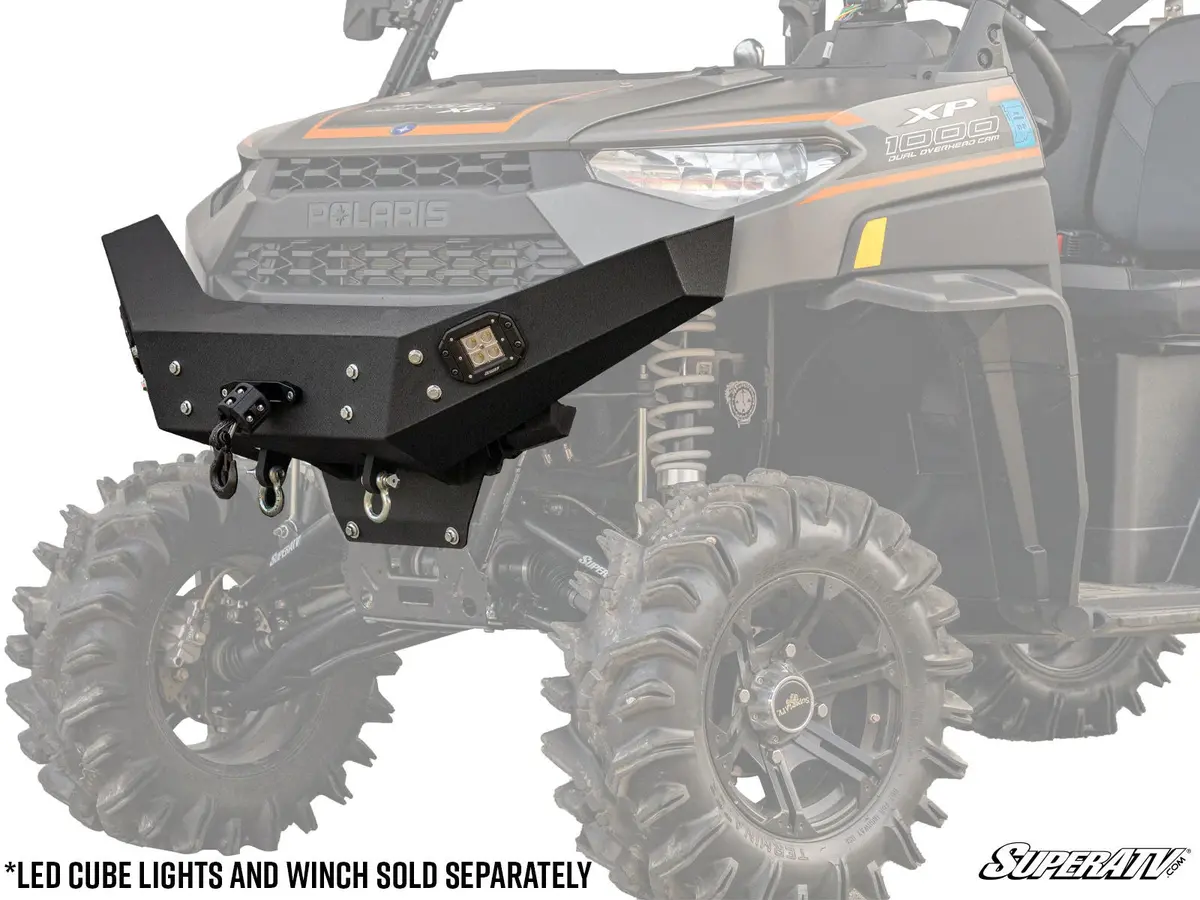 Super Atv Polaris Ranger 1000 Pare-Chocs Prêt Pour Le Treuil 1