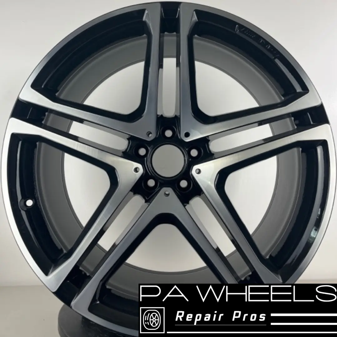 Mercedes Gle-Class 2016-2019 22" Factory Oem Rear Amg Wheel Rim 85493 A2924012100 1