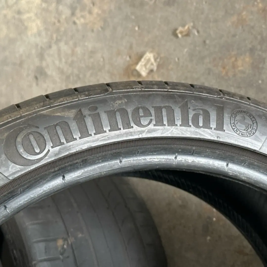 Set Of 2 Continental Contisport Contact Rx Ssr 255/35/19 Tires 191Ec11f 1