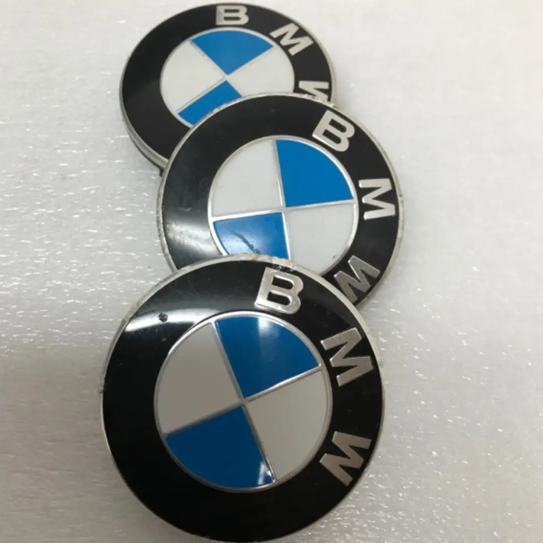 Set Of 3 Bmw Wheel Center Cap 68Mm Genuine 36136783536 67Ce176e 1