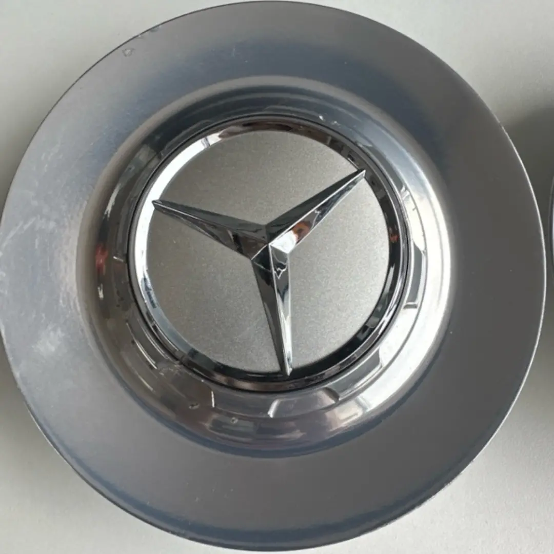 Mercedes Benz Oem Genuine Black Center Cap Wheel Hub Cover E02aac09 1