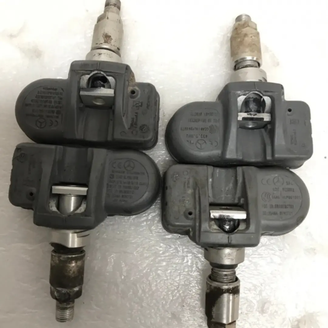 Set Of 4 Mercedes Schrader Tpms Sensor A0009054100 433Mhz Cb9a76fa 1