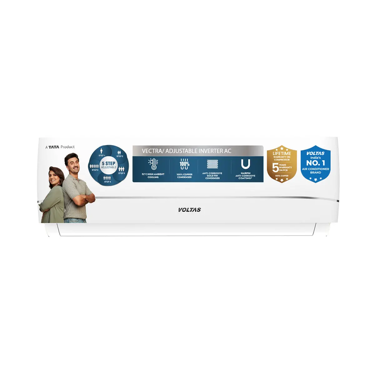 Voltas Split Air Conditioner, 1.5 Ton, 3 Star - 183Invhc Vectra Zenith 1