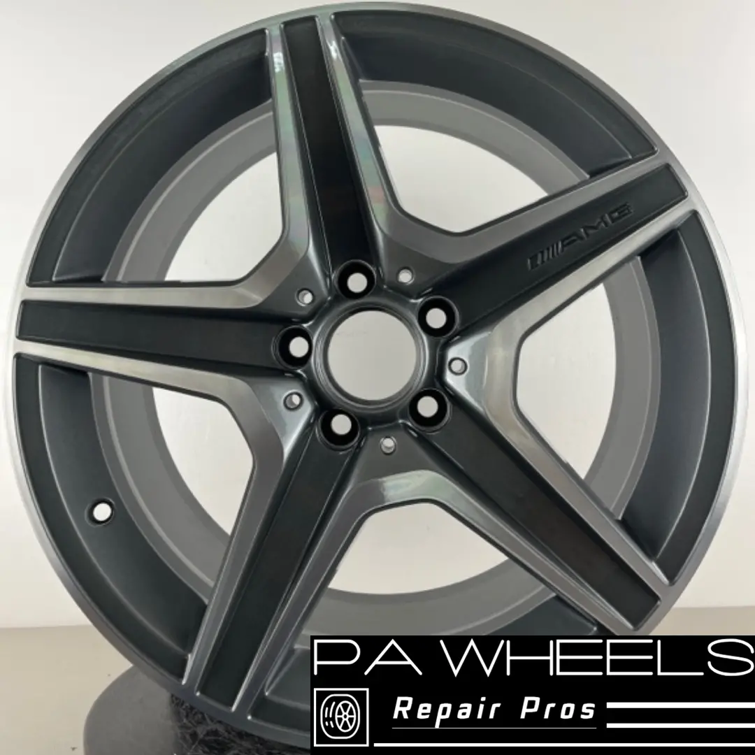 Mercedes C63 Amg 2009-2015 18" Factory Oem Rear Wheel Rim 85060 A2044014002 1