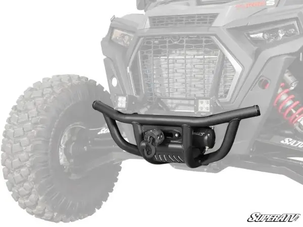 Super Atv Winch Ready Pare-Chocs Avant Polaris Rzr Xp Turbo S 1