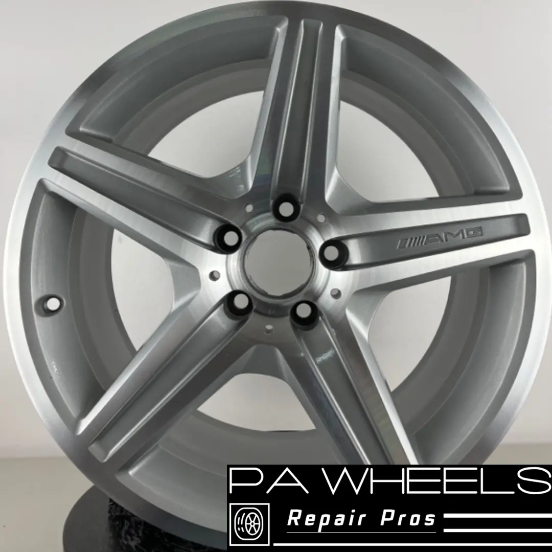 Mercedes E63 2007-2009 18" Factory Original Rear Wheel Rim 65435 A2114016502 1